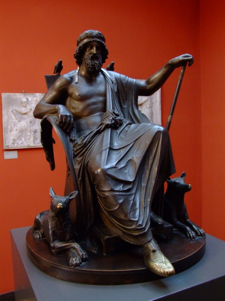 Statua di Odino di H. E. Freund (1825-1827)
