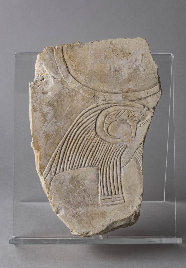 Rilievo frammentario con il profilo del dio Ra-Horakhty, Museo Egizio di Torino